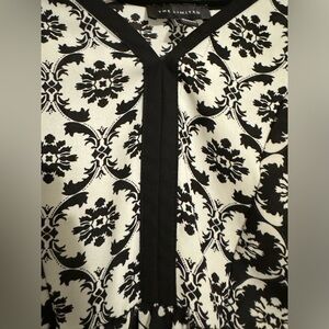 Shirt black and white
